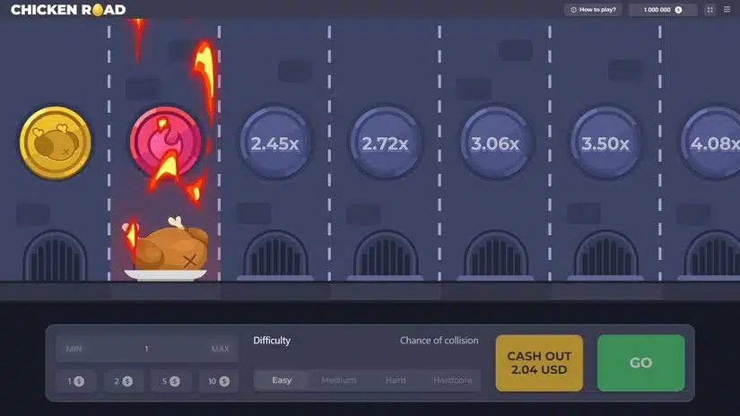 Versione demo del gioco Chicken Cross Versione demo del gioco Chicken Cross